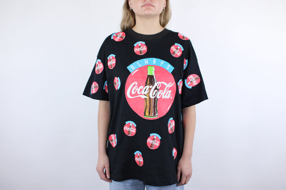 90s always coca-cola aop tee
