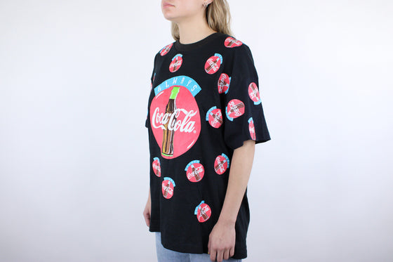 90s always coca-cola aop tee