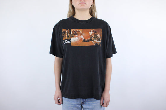 90s u2 band tee