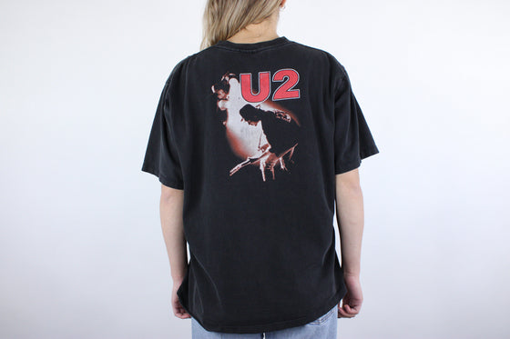90s u2 band tee