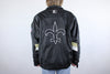 90s new orleans saints starter leather jacket