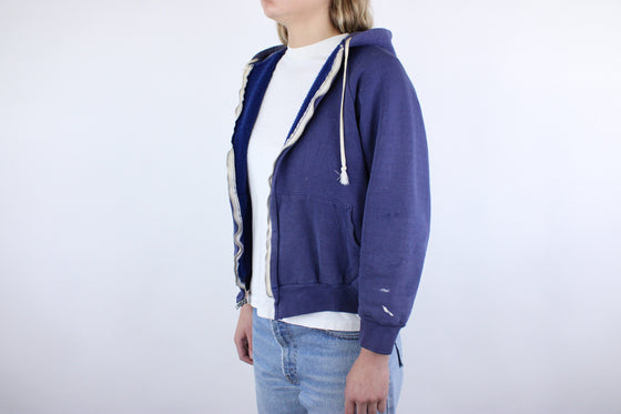 70s zip-up hoodie