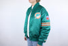 90s miami dolphins satin jacket