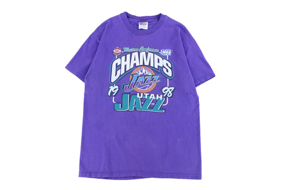 Vintage 1998 utah jazz conference champs tee
