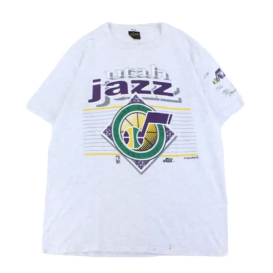 Vintage 90s utah jazz tee