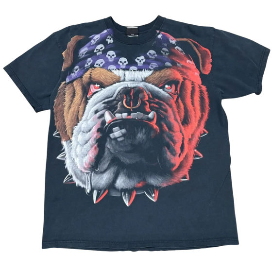 90's Biker Bulldog Tee