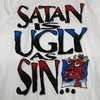 90's Satan is Ugly Jesus tee