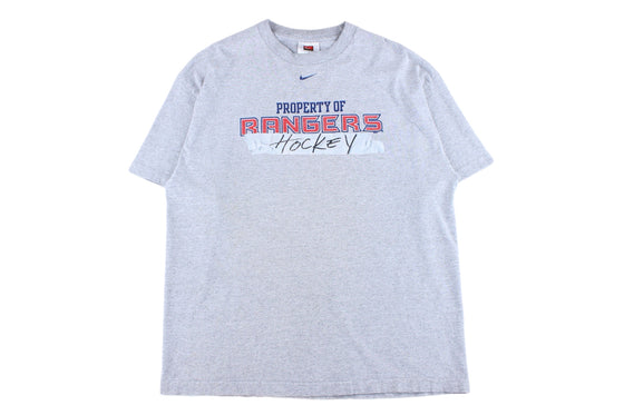Vintage 90s nike rangers nhl tee
