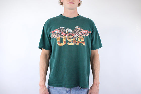 1993 harley davidson laconia tee