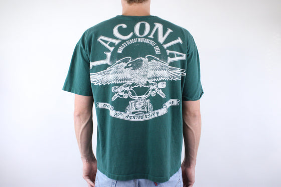 1993 harley davidson laconia tee