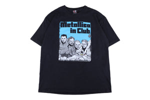 Vintage 1998 metallica in club harley spinoff tee