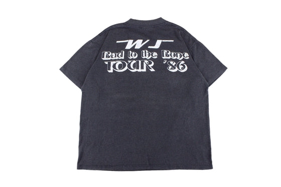 Vintage 1986 warren johnson racing tee