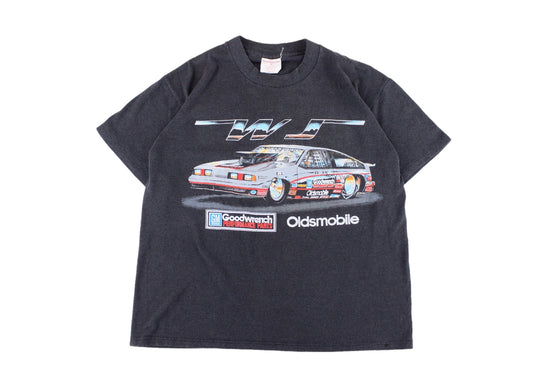 Vintage 1986 warren johnson racing tee