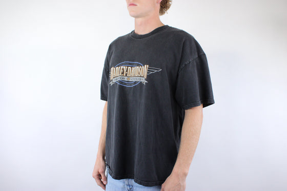 90s harley davidson wisconsin tee