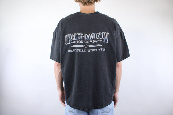 90s harley davidson wisconsin tee