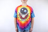1992 grateful dead space your face tie dye tee