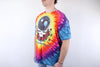 1992 grateful dead space your face tie dye tee