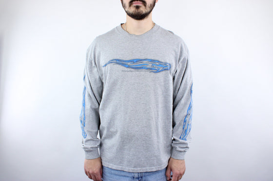 90s harley davidson cycle connection montana l/s tee
