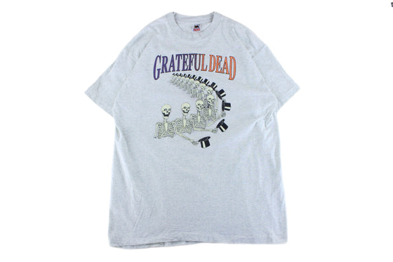 1993 grateful dead 'kind to your mind tour' glow in the dark tee