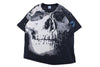 1992 liquid blue skull big print tee