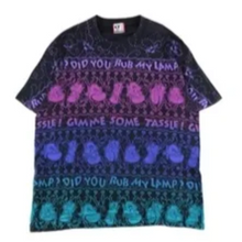  90s disney genie tassle aop tee