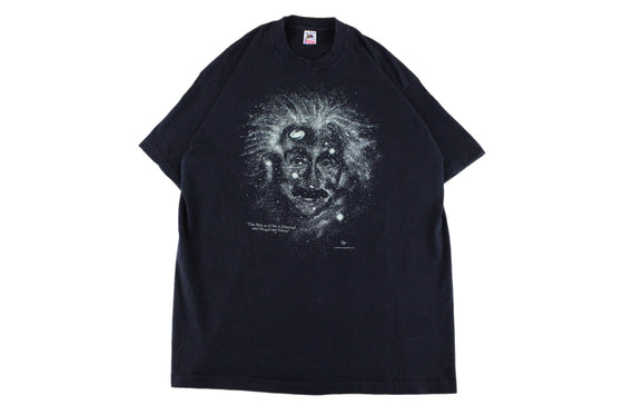 1993 albert einstein glow in the dark tee