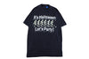 90s halloween party glow in the dark tee