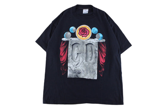 1993 grateful dead tee black