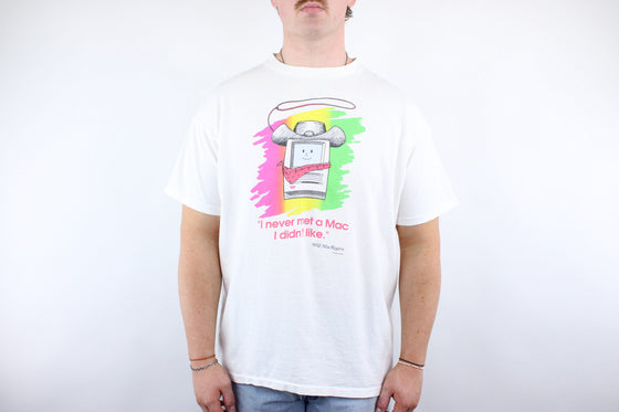 Vintage 90s mac computer tee