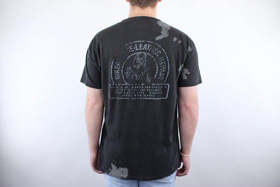 1989 harley davidson 3d emblem tee