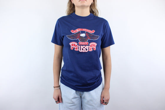 1982 harley davidson made in usa salt lake city tee