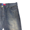 Y2K Striped Denim Baggy Pant