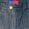Y2K Striped Denim Baggy Pant