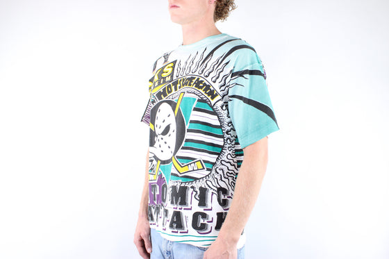 1993 anaheim ducks aop tee