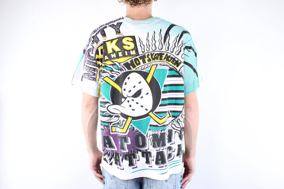 1993 anaheim ducks aop tee