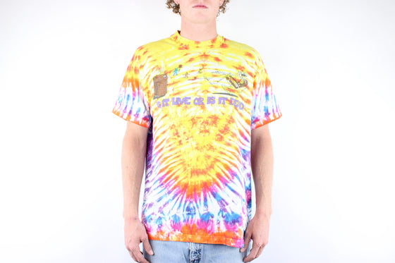 90s grateful dead 'is it live or is it dead' tee