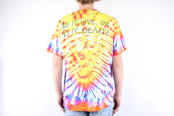 90s grateful dead 'is it live or is it dead' tee