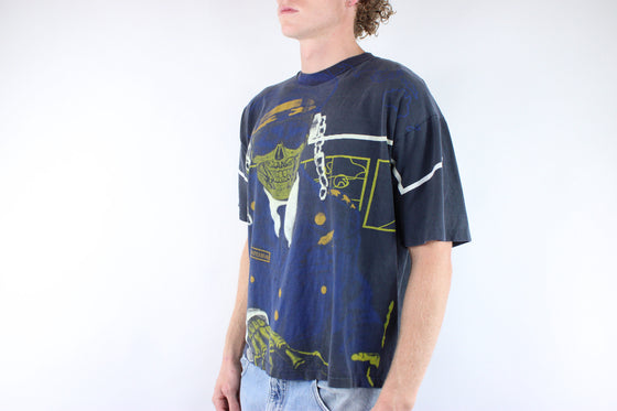 90s megadeath gen. rattlehead big print tee