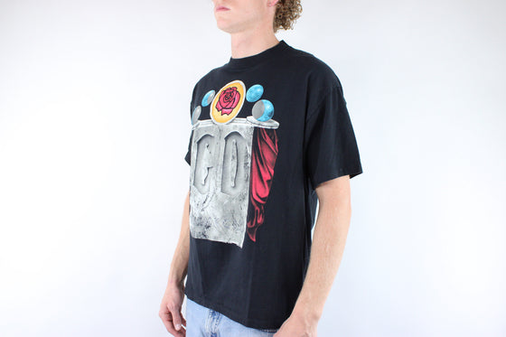 1993 grateful dead tee black