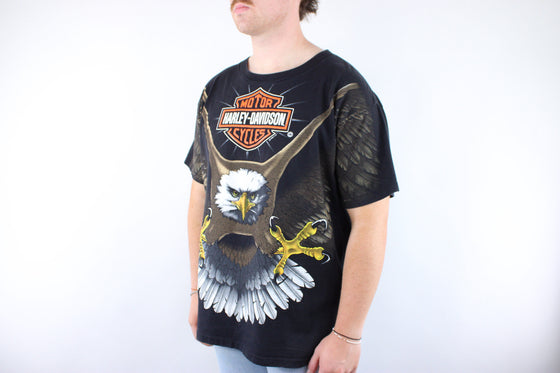 1996 harley davidson eagle tee