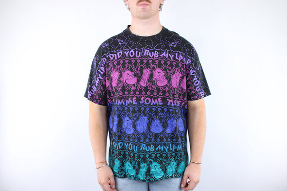 90s disney genie tassle aop tee