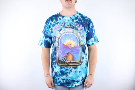 1993 grateful dead madison square garden tie dye tee