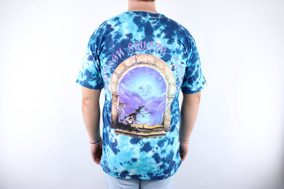 1993 grateful dead madison square garden tie dye tee