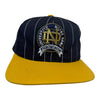 90s Notre Dame Striped Hat