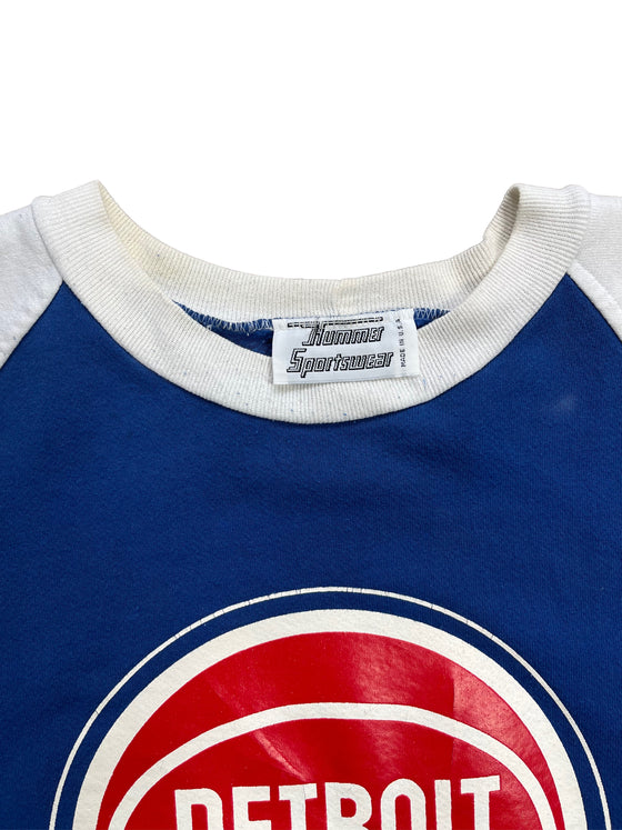 90's detroit pistons sweatshirt