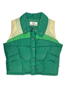  vtg 90's pacific rail puffer vest