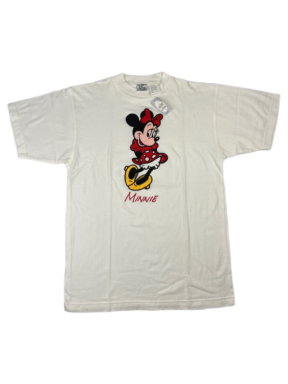 90's minnie mouse embroidered tee (ds)