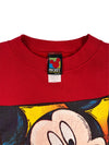 90's mickey mouse big face sweatshirt
