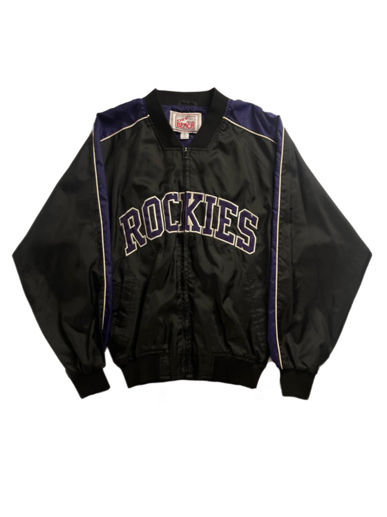 vtg 90's colorado rockies zip up jacket