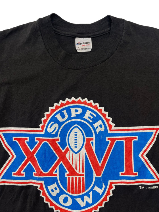 vtg 1992 super bowl tee